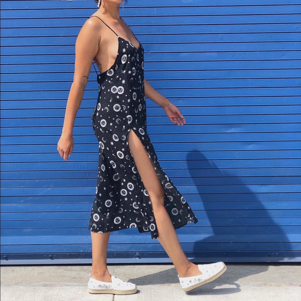 Princess Polly Motel Hime Celestial Slip Dress